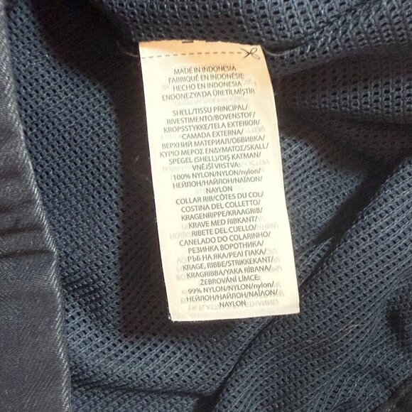 Polo Ralph Lauren Mens Lenox Windbreaker Jacket Full Zip Navy Blue Large Preppy - Picture 8 of 11